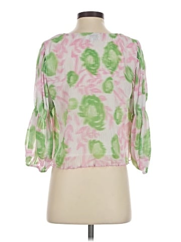 Ganni 3/4 Sleeve Blouse (view 2)
