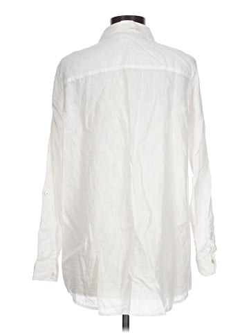 Sigrid Olsen Long Sleeve Button-Down Shirt (view 2)