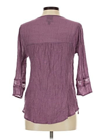 Bobeau 3/4 Sleeve Blouse (view 2)