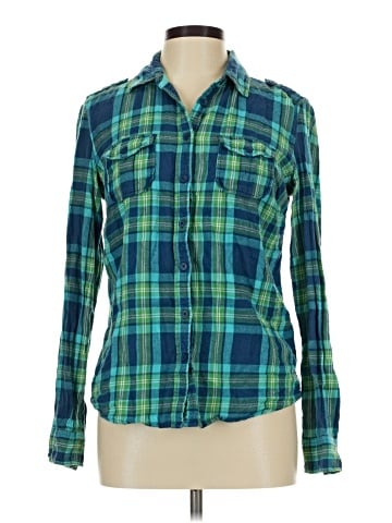 Aeropostale Long Sleeve Button-Down Shirt (view 1)