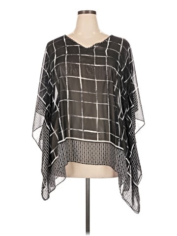 Susan Graver 3/4 Sleeve Blouse (view 1)