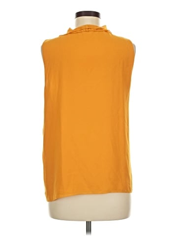 Rose + Olive Sleeveless Blouse (view 2)