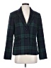 Talbots Plaid Teal Blazer Size 0 - photo 1