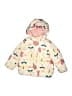 Carter's 100% Polyester Floral Yellow Snow Jacket Size 5T - photo 1