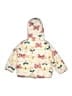 Carter's 100% Polyester Floral Yellow Snow Jacket Size 5T - photo 2