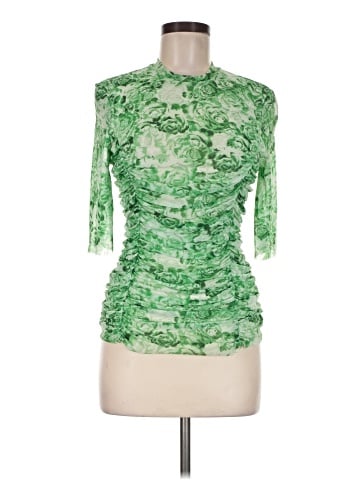 Ganni 3/4 Sleeve Top (view 1)