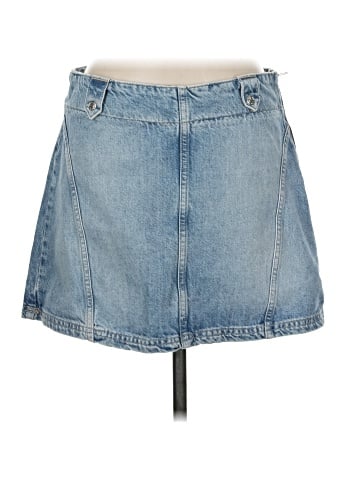 We the Free Denim Skirt (view 1)