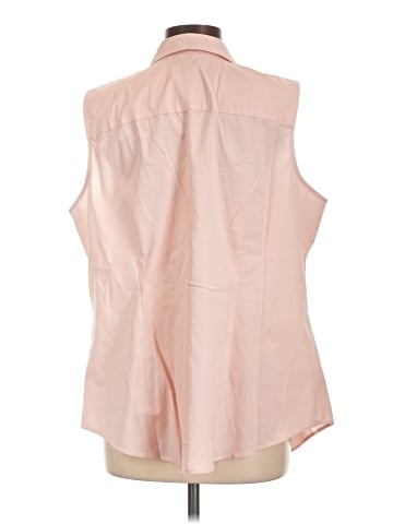 Talbots Sleeveless Button-Down Shirt (view 2)