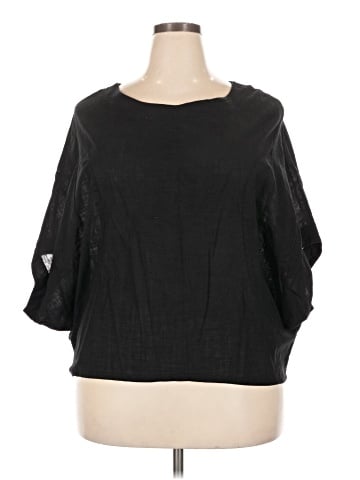 Unbranded 3/4 Sleeve T-Shirt (view 1)