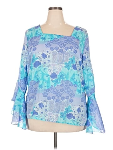 DressBarn Long Sleeve Blouse (view 1)