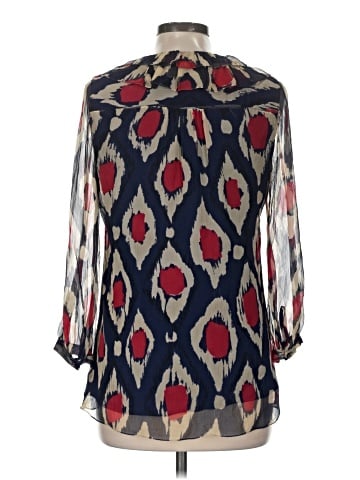 Diane von Furstenberg 3/4 Sleeve Silk Top (view 2)