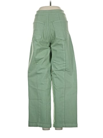 Madewell The Emmett Wide-Leg Crop Pant: Welt Pocket Edition (view 2)