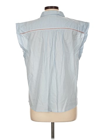 Lilla P Sleeveless Button-Down Shirt (view 2)