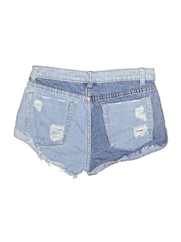 Signature 8 Denim Shorts (view 2)