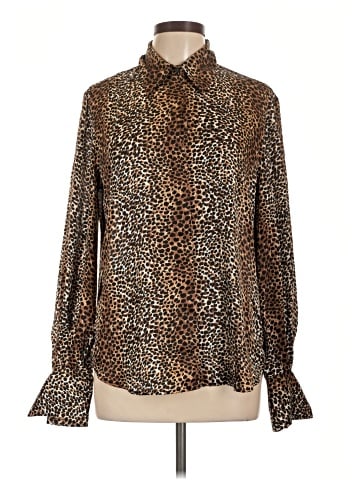 Equipment Long Sleeve Blouse (view 1)