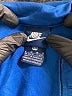 Nike 100% Polyester Color Block Blue Track Jacket Size 6 - photo 3
