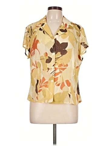 Norton McNaughton Short Sleeve Blouse (view 1)