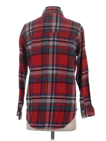 American Eagle Outfitters Long Sleeve Button-Down Shirt (view 2)