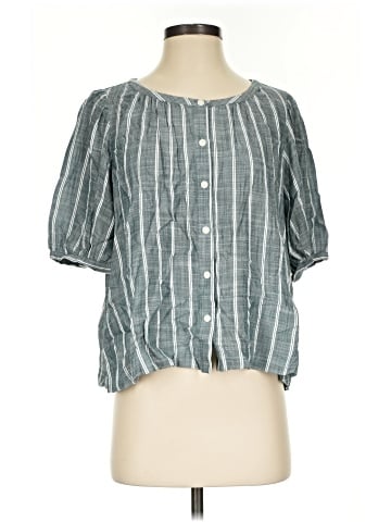 Ann Taylor LOFT Outlet Short Sleeve Blouse (view 1)