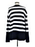 Gap 100% Cotton Stripes Blue Pullover Sweater Size M - photo 2