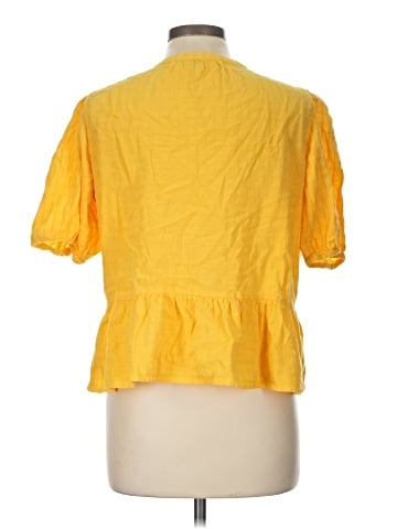 Ann Taylor LOFT Outlet Short Sleeve Blouse (view 2)