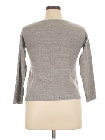 Aqua Pullover Sweater (view 2)