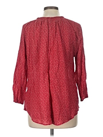 Chaps 3/4 Sleeve Blouse (view 2)