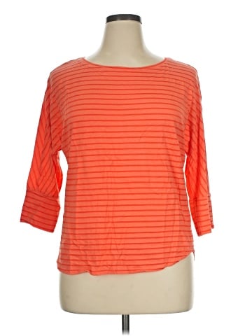 Chico's 3/4 Sleeve T-Shirt (view 1)