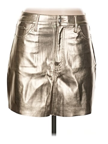 Express Faux Leather Skirt (view 1)