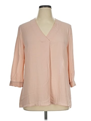 Rose + Olive 3/4 Sleeve Blouse (view 1)