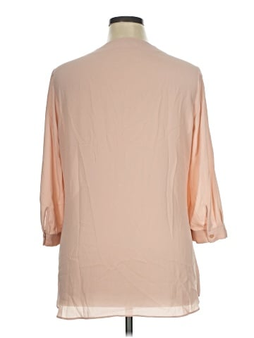Rose + Olive 3/4 Sleeve Blouse (view 2)