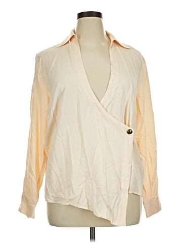 ELOQUII Long Sleeve Blouse (view 1)