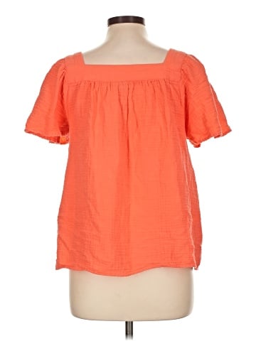 Style&Co Short Sleeve Blouse (view 2)
