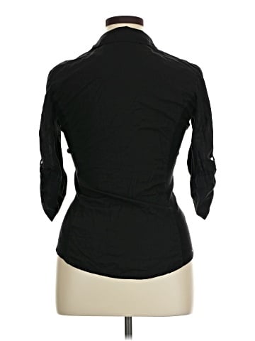 James Perse 3/4 Sleeve Button-Down Shirt (view 2)