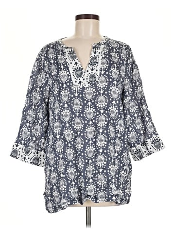 Sigrid Olsen 3/4 Sleeve Blouse (view 1)