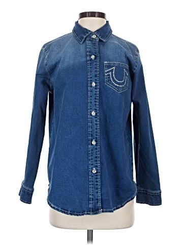 True Religion Long Sleeve Button-Down Shirt (view 1)