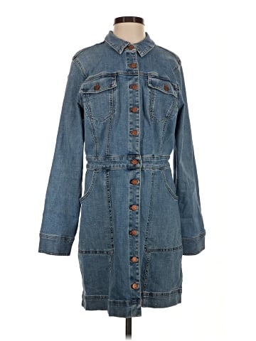 Madewell Denim Structured Shirtdress (view 1)