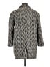 Ecote Chevron-herringbone Gray Wool Coat Size M - photo 2