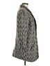 Ecote Chevron-herringbone Gray Wool Coat Size M - photo 4