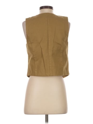 Madewell Button-Front Vest in (Re)generative Chino (view 2)