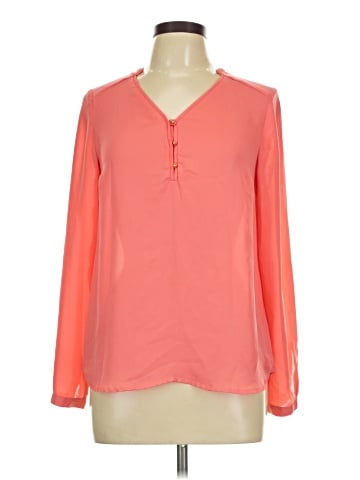LC Lauren Conrad Long Sleeve Blouse (view 1)