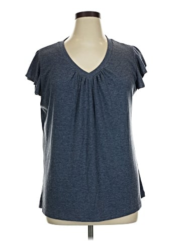 Shein Curve Short Sleeve Top (view 1)