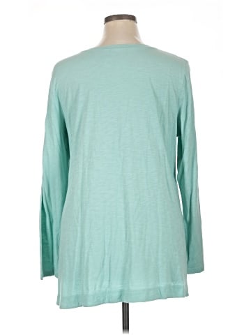 LOGO by Lori Goldstein Long Sleeve Top (view 2)