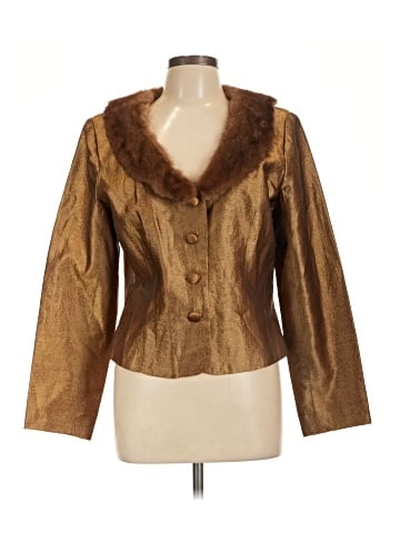 Kay Unger Faux Fur Jacket (view 1)