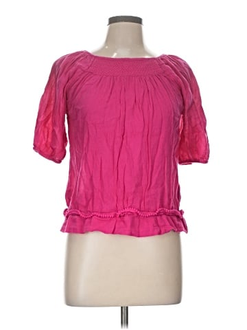 Polo by Ralph Lauren Short Sleeve Blouse (view 1)