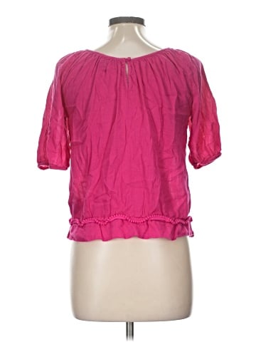 Polo by Ralph Lauren Short Sleeve Blouse (view 2)