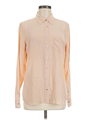 Equipment Long Sleeve Blouse (view 1)