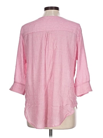 Christopher & Banks 3/4 Sleeve Blouse (view 2)