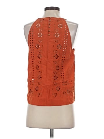 Madewell Eyelet A-Line Halter Top (view 2)