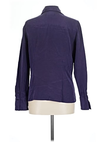 Classiques Entier Long Sleeve Silk Top (view 2)